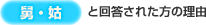 舅・姑と回答された方の理由